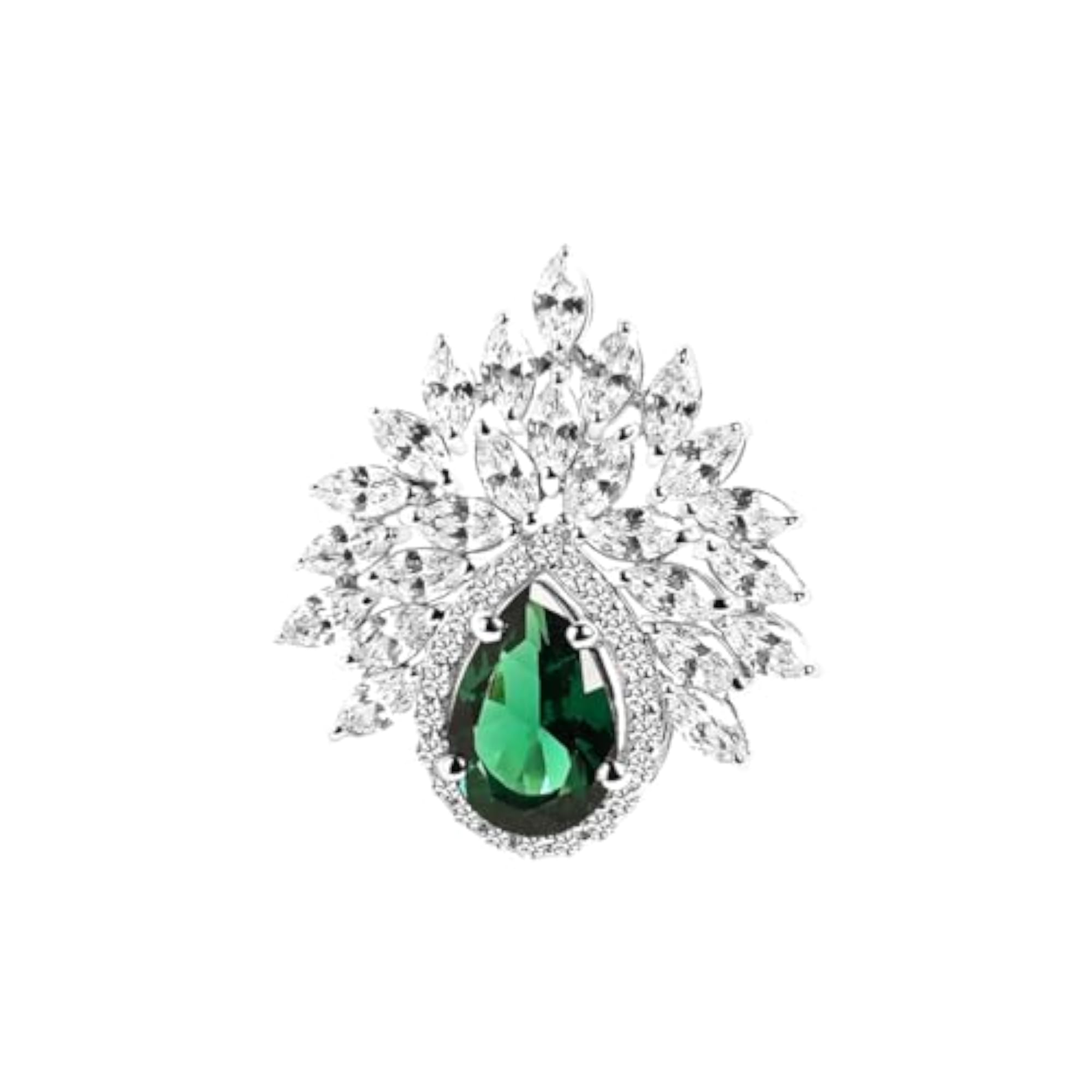 Women's 925 Sterling Silver Prisha Adjustable Cocktail Ring